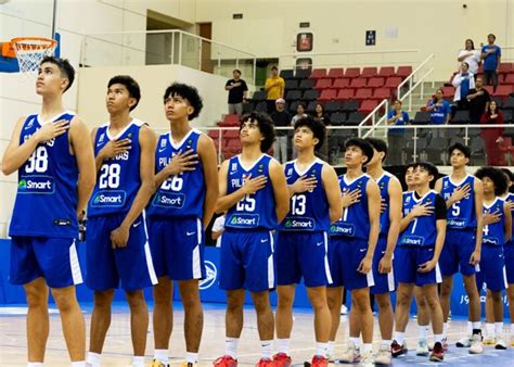 Gilas Pilipinas Youth vs South Korea in KO game in FIBA U16 Asia.